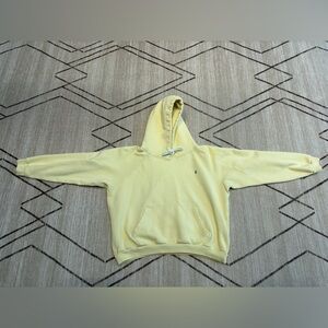 Polo Ralph Lauren Butter Yellow Pony Hoodie XL Shrunken Fit